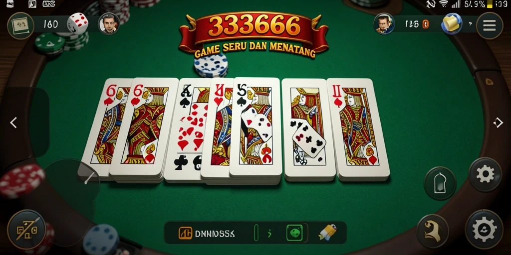 Tampilan gameplay seru dan interaktif dari 333666.