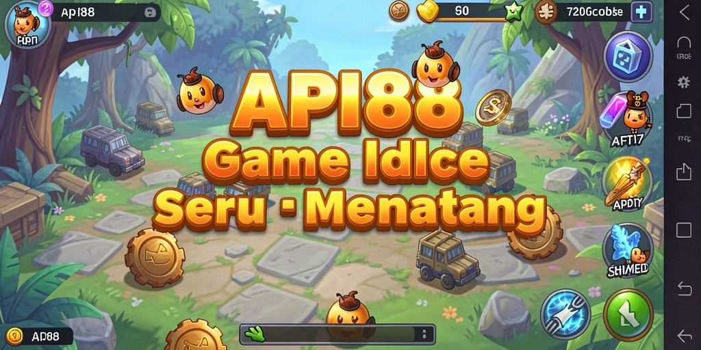 Tampilan gameplay seru dan menarik dari API88 yang datang dari genre Idle.