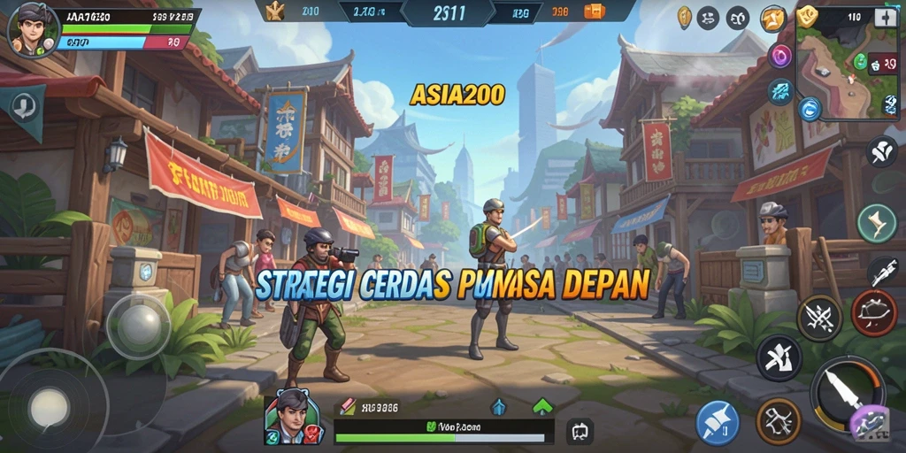 Tampilan gameplay ASIA200 yang menarik dan penuh strategi.