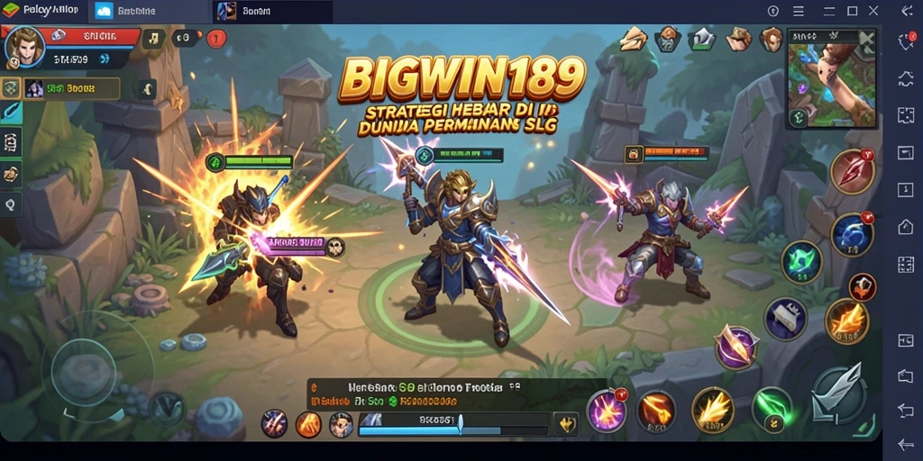 Gambaran gameplay mendebarkan di BIGWIN189 yang menggambarkan strategi dinamis.