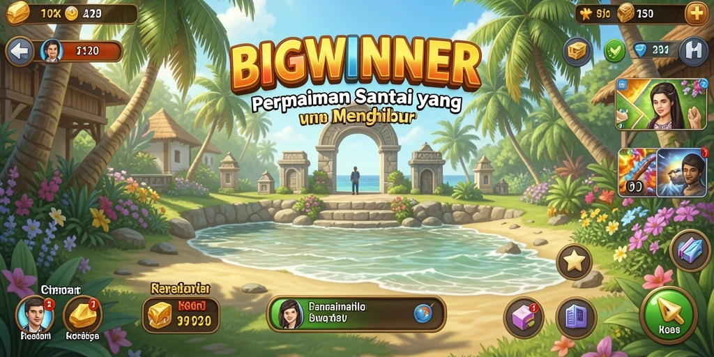 Tampilan menarik dari gameplay BIGWINNER yang mengasyikkan.