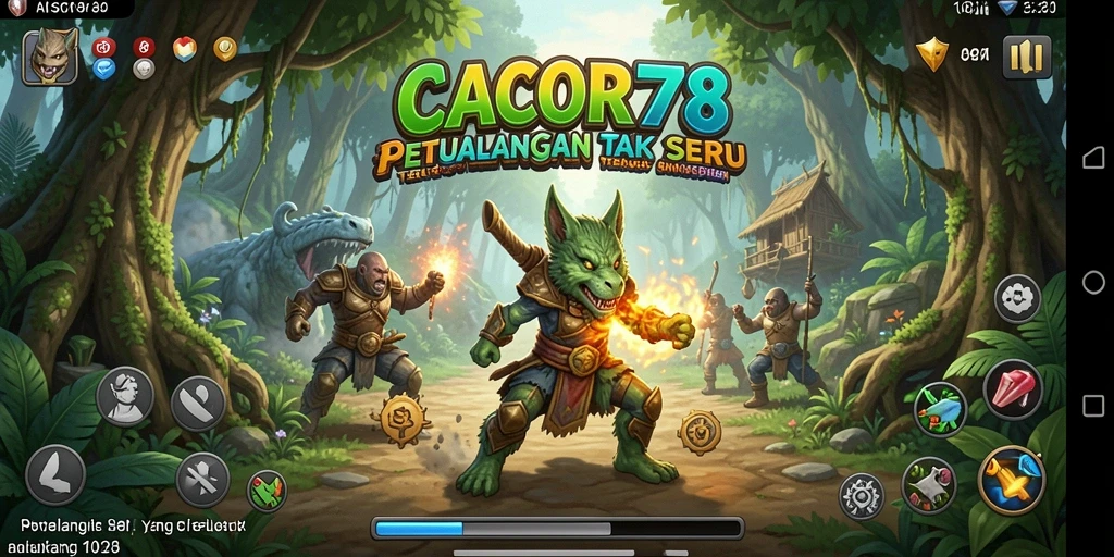 Tangkapan layar gameplay CACOR78 dengan tampilan yang menarik.