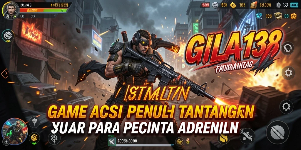 Screenshot gameplay GILA138 menunjukkan aksi seru dan karakter dinamis.