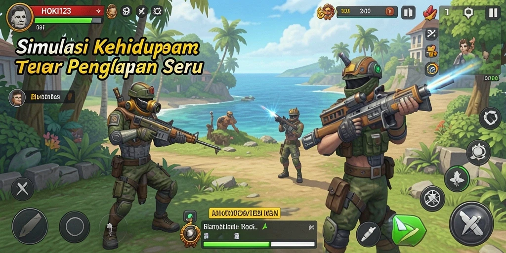 Screenshot HOKI123 menampilkan gameplay simulasi yang seru dan interaktif.