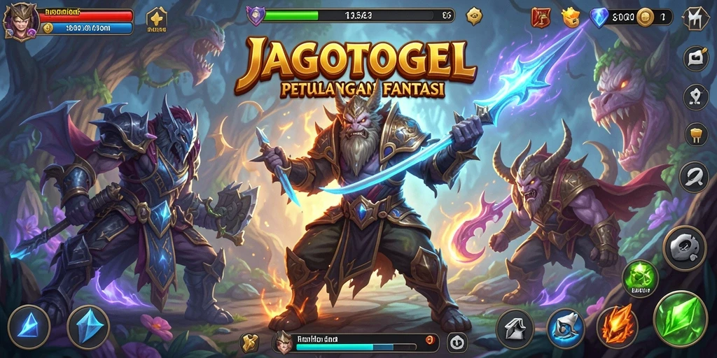 Screenshot gameplay JAGOTOGEL menunjukkan aksi mendebarkan dalam petualangan.