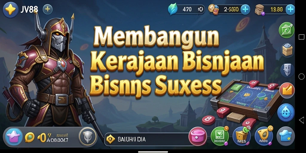 Tampilan gameplay JV88 yang seru dan menantang di dunia Tycoon.
