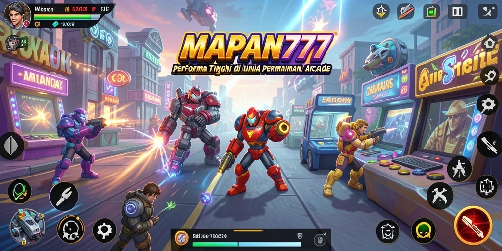 Tangkapan layar MAPAN777 menampilkan aksi gameplay Arcade yang seru.