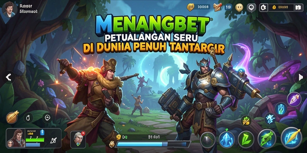 Tampilan gameplay petualangan yang mengasyikkan dalam MENANGBET.