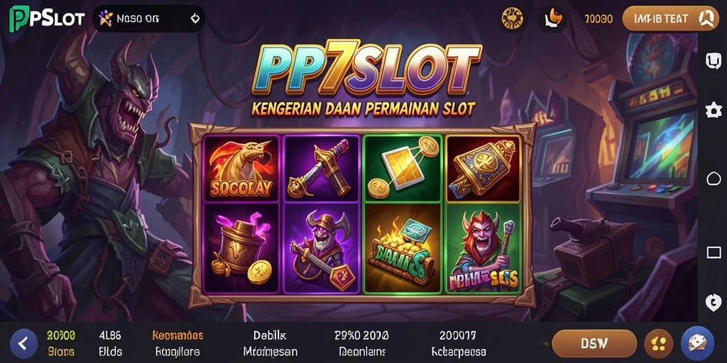 Tampilan gameplay PP7SLOT yang seram dan mendebarkan.