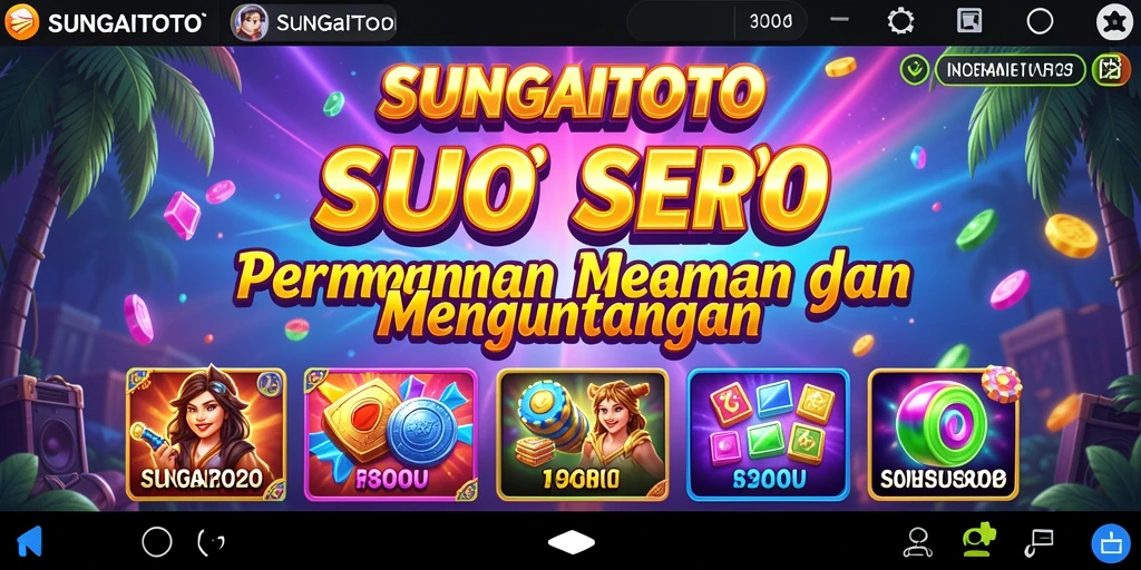 Gambaran gameplay menarik dari SUNGAITOTO di dunia Slot.