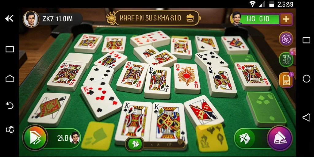Gameplay seru ZK7 dengan domino klasik.